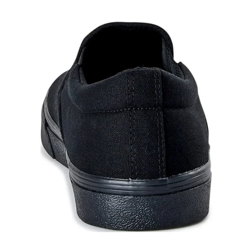 No Boundaries Clinton Slip On Canvas Shoes, Men's Size 11M, Black - Picture 5 of 5